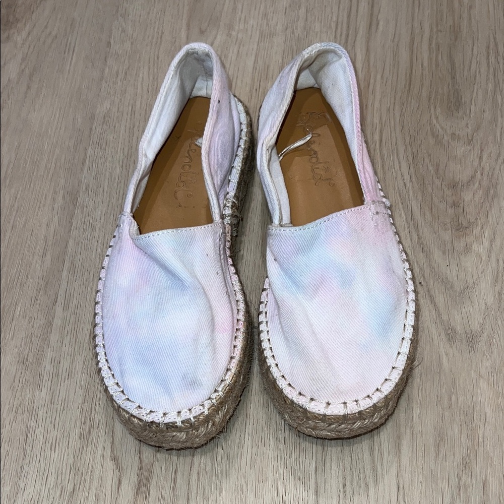 Splendid Size 7.4 Women's Tie-Dye Espadrille Shoes